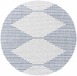 Stephan Blue & Cream Outdoor Rug - Ornate Home