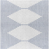 Stephan Blue & Cream Outdoor Rug - Ornate Home