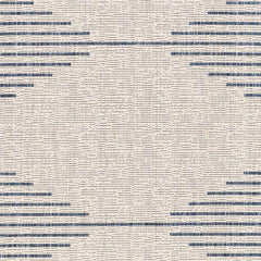 Stephan Blue & Cream Outdoor Rug - Ornate Home
