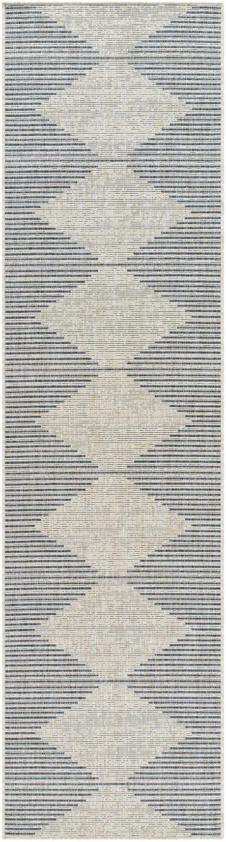 Stephan Blue & Gray Outdoor Rug - Ornate Home