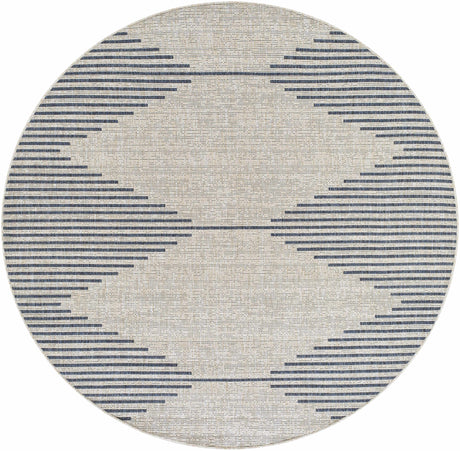 Stephan Blue & Gray Outdoor Rug - Ornate Home