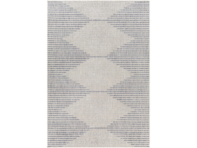 Stephan Gray & Blue Outdoor Rug - Ornate Home