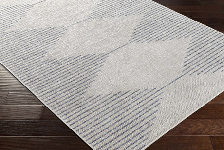 Stephan Gray & Blue Outdoor Rug - Ornate Home