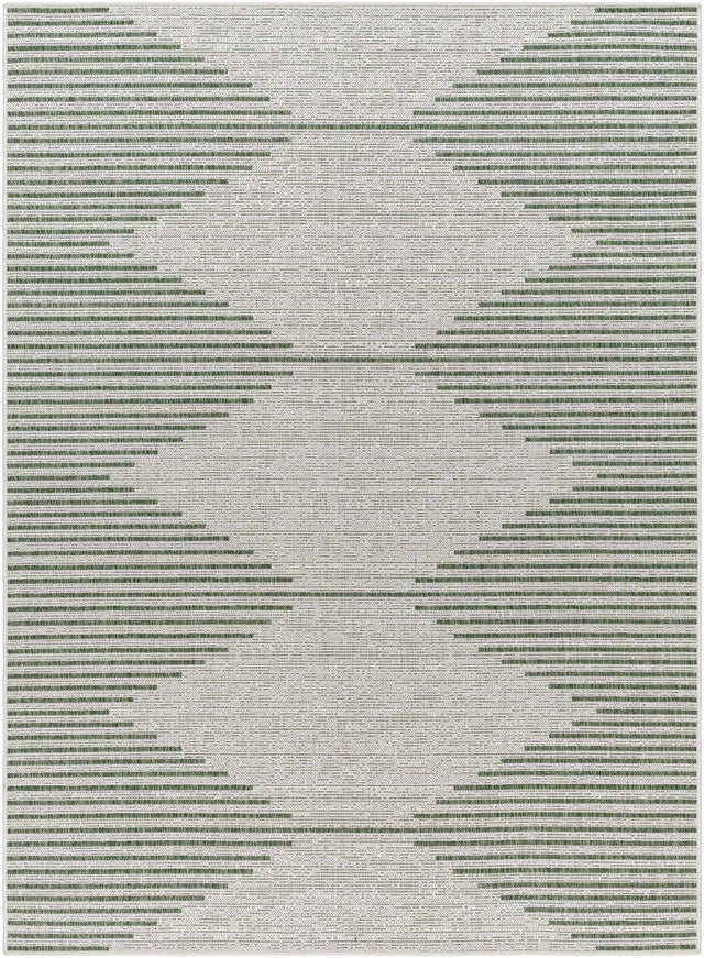 Stephan Green Outdoor Rug - Clearance - Ornate Home