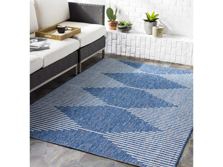 Stephan Navy Outdoor Rug - Ornate Home