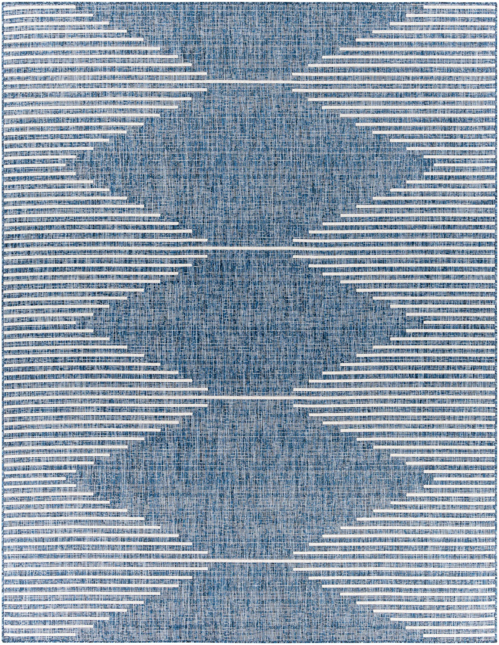 Stephan Navy Outdoor Rug - Ornate Home