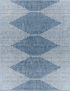 Stephan Navy Outdoor Rug - Ornate Home