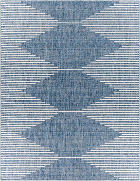 Stephan Navy Outdoor Rug - Ornate Home