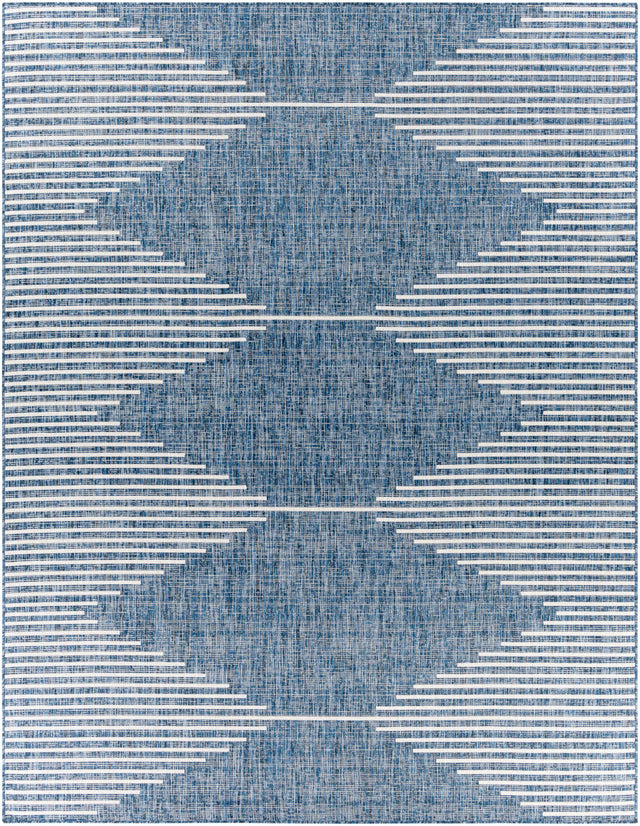 Stephan Navy Outdoor Rug - Ornate Home