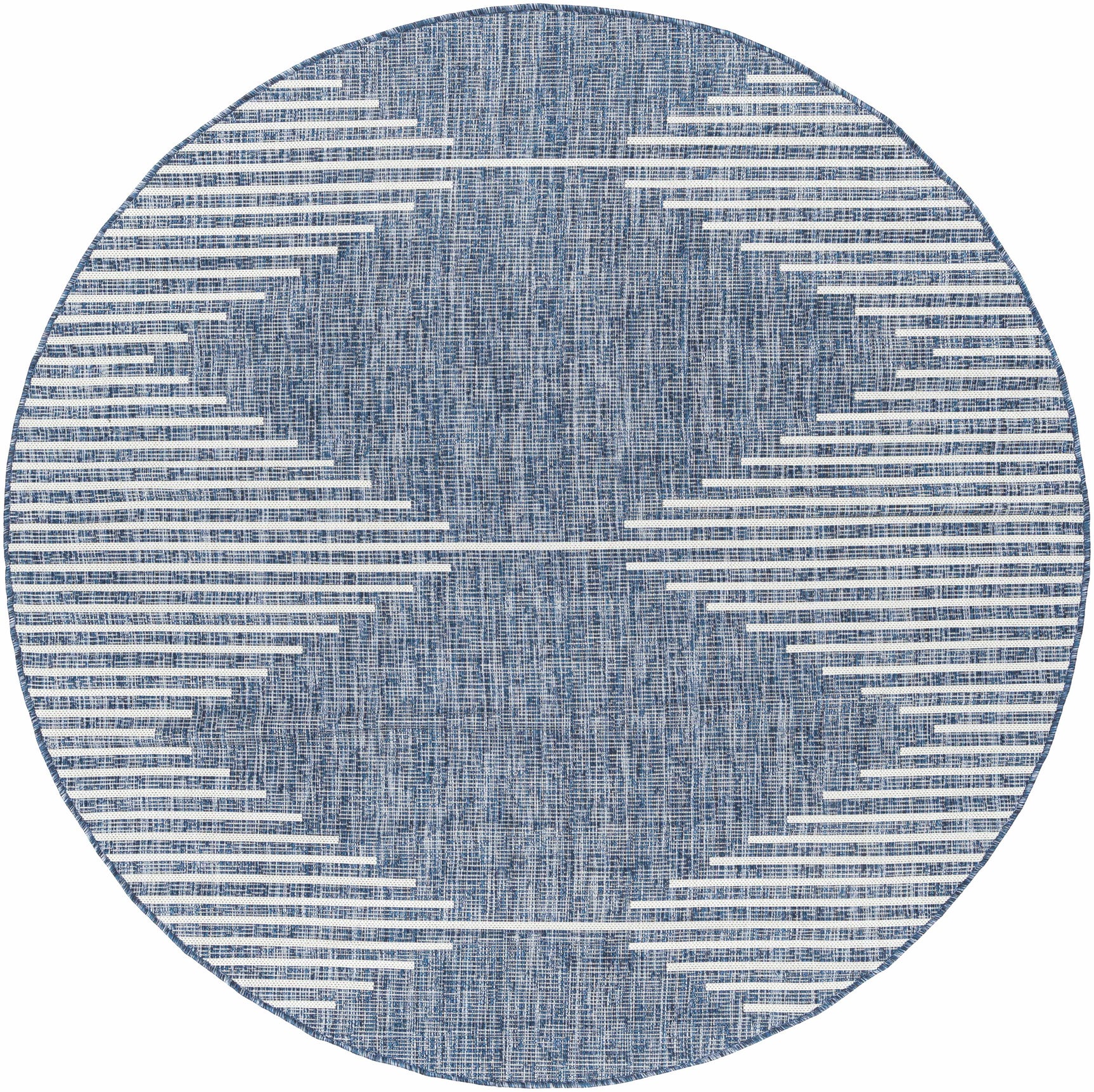 Stephan Navy Outdoor Rug - Ornate Home