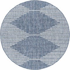 Stephan Navy Outdoor Rug - Ornate Home