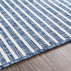 Stephan Navy Outdoor Rug - Ornate Home