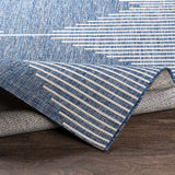 Stephan Navy Outdoor Rug - Ornate Home