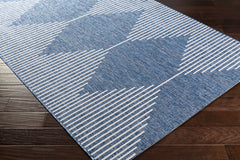 Stephan Navy Outdoor Rug - Ornate Home
