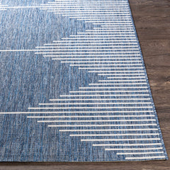 Stephan Navy Outdoor Rug - Ornate Home