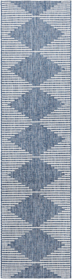 Stephan Navy Outdoor Rug - Ornate Home