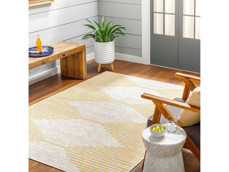 Stephan Yellow Outdoor Rug - Ornate Home