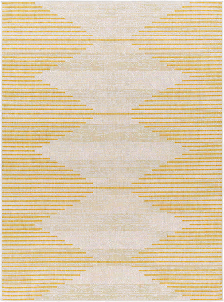 Stephan Yellow Outdoor Rug - Ornate Home