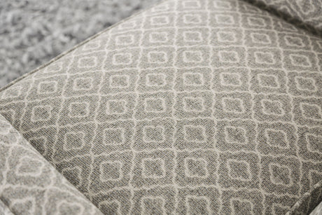 Stephney Gray/Gold Accent Chair - Ornate Home