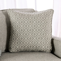 Stephney Gray/Gold Loveseat - Ornate Home