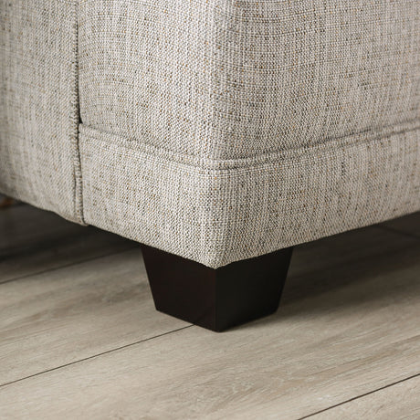 Stephney Gray/Gold Sofa & Loveseat - Ornate Home