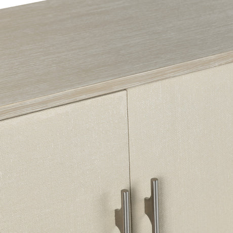 Sterling Beige Four-Door Sideboard - Ornate Home
