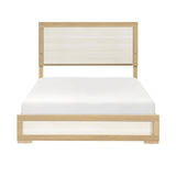 Sterling Natural/White 4-Piece Queen Bedroom Set - Ornate Home