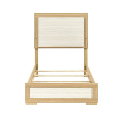 Sterling Natural/White 4-Piece Twin Bedroom Set - Ornate Home