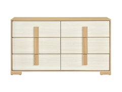 Sterling Natural / White Dresser - Ornate Home