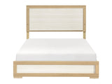 Sterling Natural / White Full Bed - Ornate Home