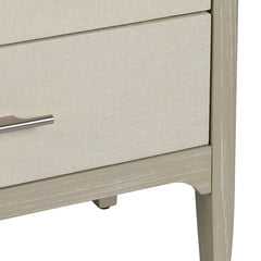 Sterling Tan/Cream Three-Drawer Chest - Ornate Home