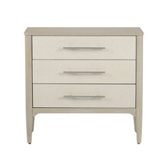 Sterling Tan/Cream Three-Drawer Chest - Ornate Home