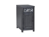 Sterling West Ash Gray Chairside Table - Ornate Home