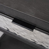 Sterling West Ash Gray Chairside Table - Ornate Home