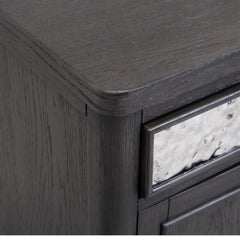 Sterling West Ash Gray Chairside Table - Ornate Home