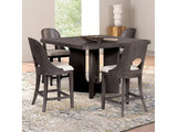 Sterling West Ash Gray Counter Height 7 Piece Dining Set - Ornate Home