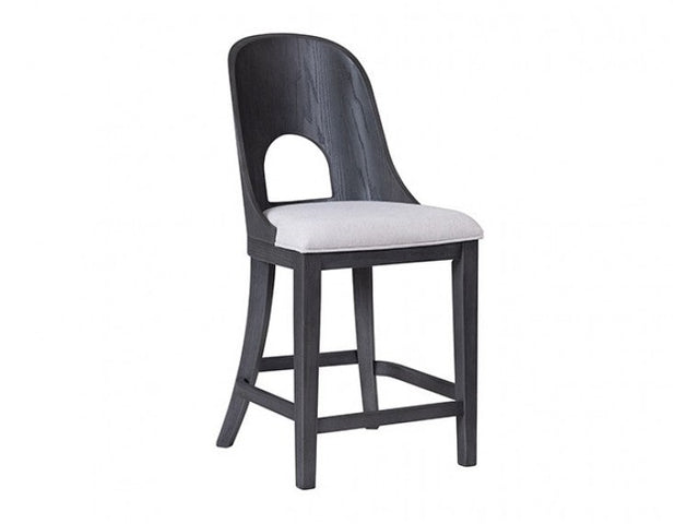 Sterling West Ash Gray Counter Height Chair (Set of 2) - Ornate Home