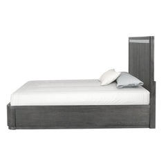 Sterling West Ash Gray Eastern King Bed - Ornate Home