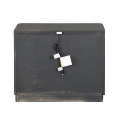 Sterling West Ash Gray Nightstand - Ornate Home