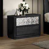 Sterling West Ash Gray Nightstand - Ornate Home