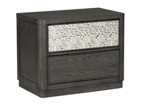 Sterling West Ash Gray Nightstand - Ornate Home
