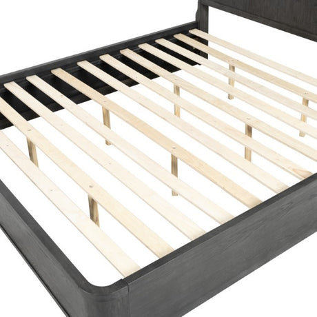 Sterling West Ash Gray Queen 4 Piece Bedroom Set - Ornate Home