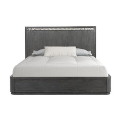 Sterling West Ash Gray Queen 5 Piece Bedroom Set w/2 Nightstands - Ornate Home