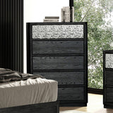 Sterling West Ash Gray Queen 5 Piece Bedroom Set w/Chest (N1) - Ornate Home