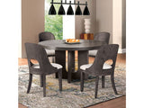 Sterling West Ash Gray Round Dining Table - Ornate Home