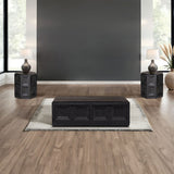 Sterling West Black End Table - Ornate Home