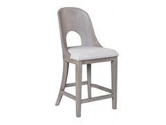 Sterling West White Oak Counter Height Chair (Set of 2) - Ornate Home