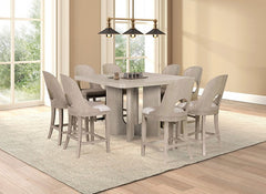 Sterling West White Oak Counter Height Chair (Set of 2) - Ornate Home