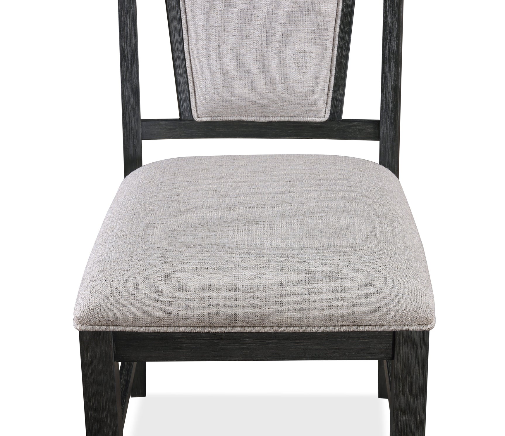 Stevens Charcoal Black/Light Gray Dining Chair (Set of 2) - Ornate Home