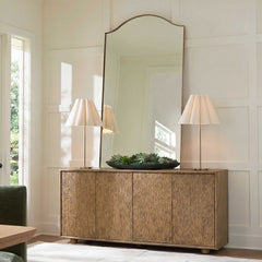 Stevenson Woodtone Natural Wood 4 Door Cabinet - Ornate Home